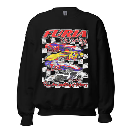 Furia Family Racing Adult Crewneck Sweatshirt