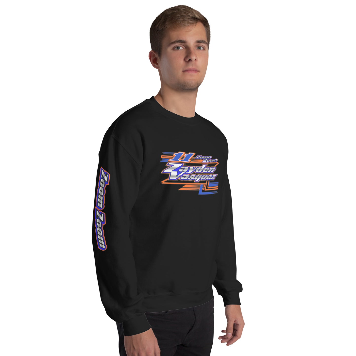 Zayden Vasquez Adult Crewneck Sweatshirt