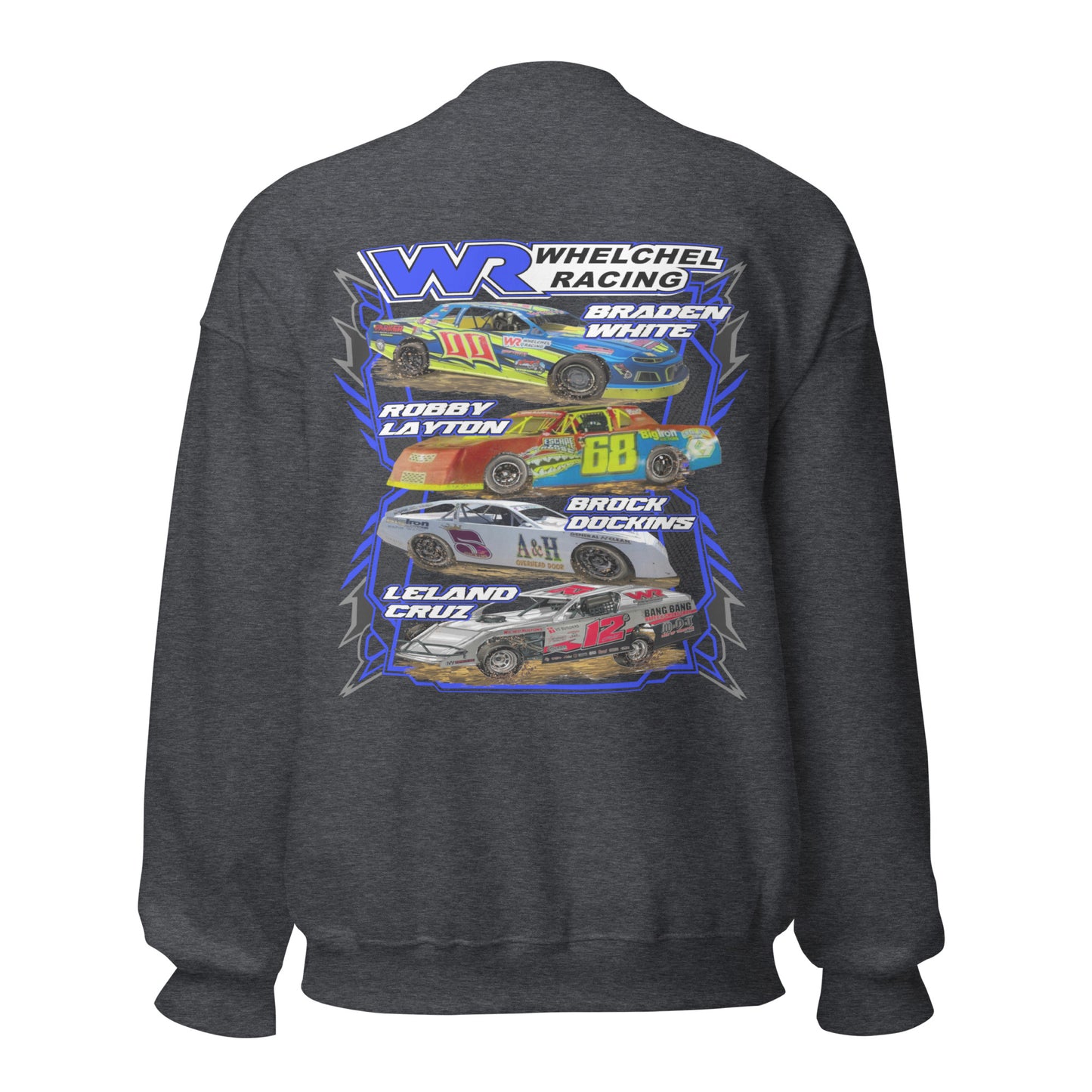 Whelchel Racing Adult Crew Sweatshirt