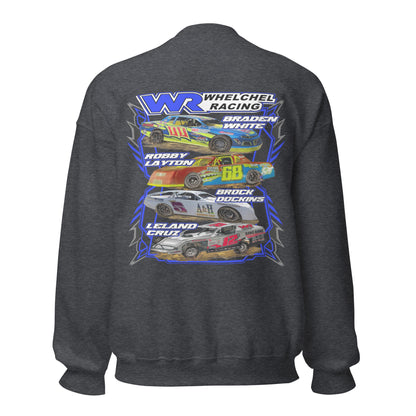 Whelchel Racing Adult Crew Sweatshirt