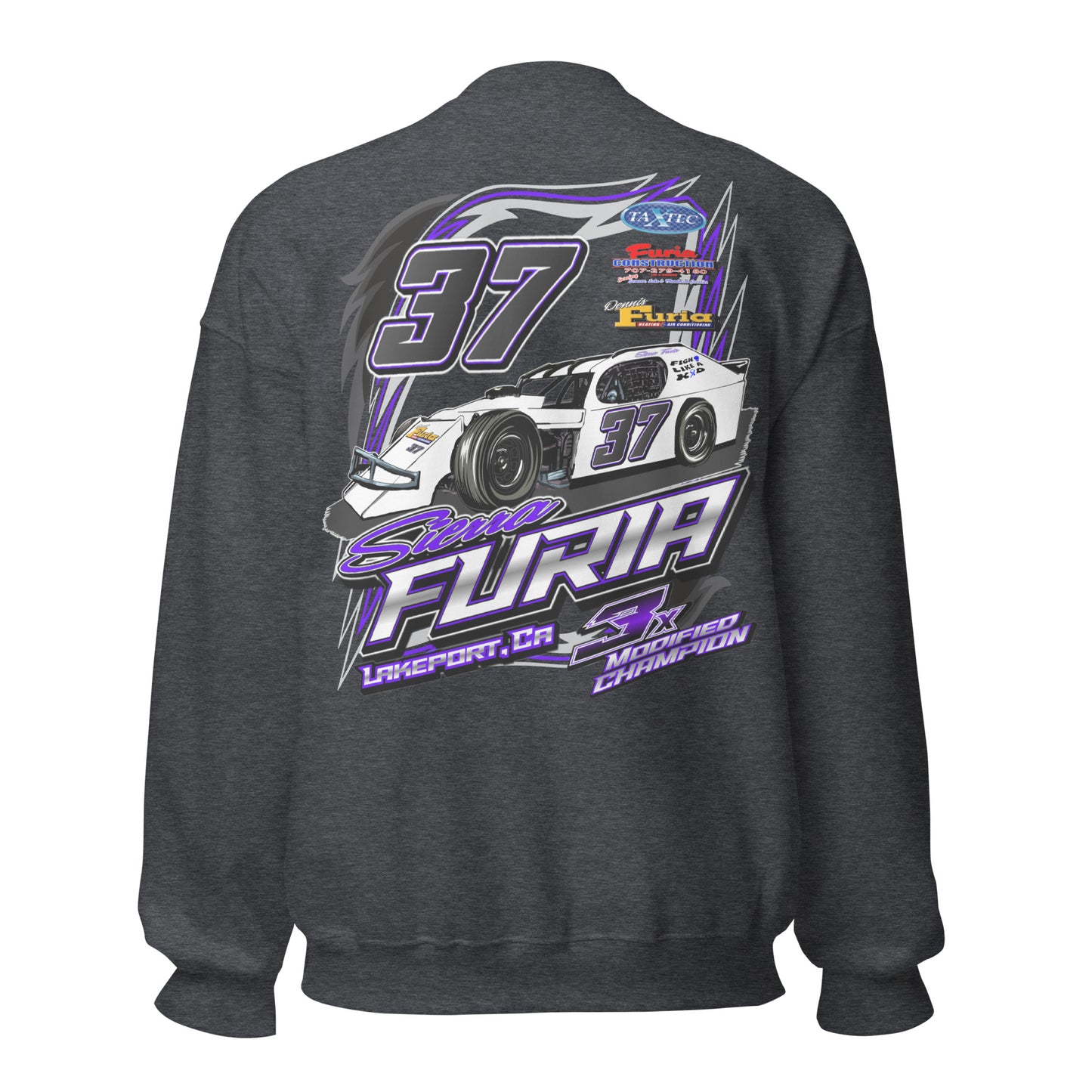 Sierra Furia Adult Crew Sweatshirt