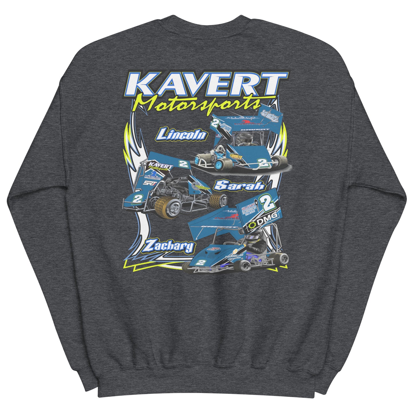 Kavert Motorsports 2024 Adult Crewneck Sweashirt