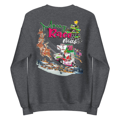 RJo Racing Christmas 2024 Adult Crewneck Sweatshirt