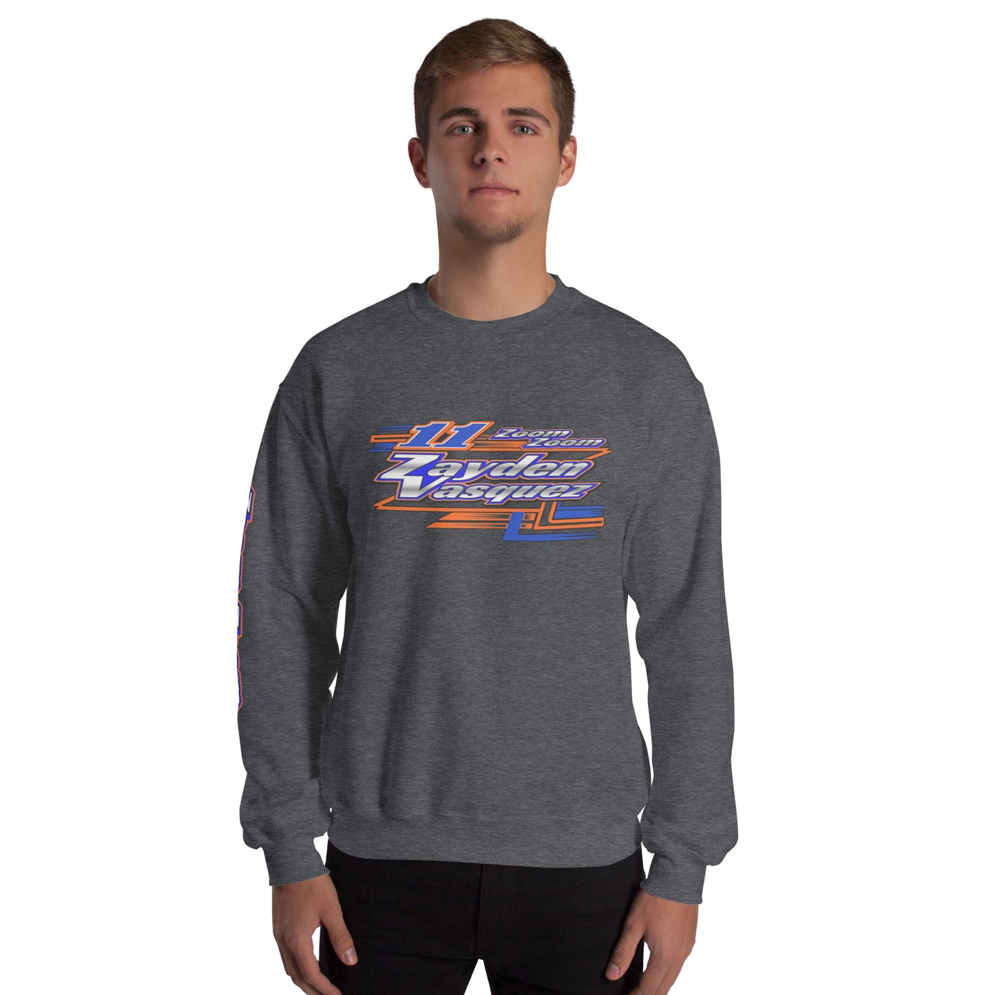 Zayden Vasquez Adult Crewneck Sweatshirt