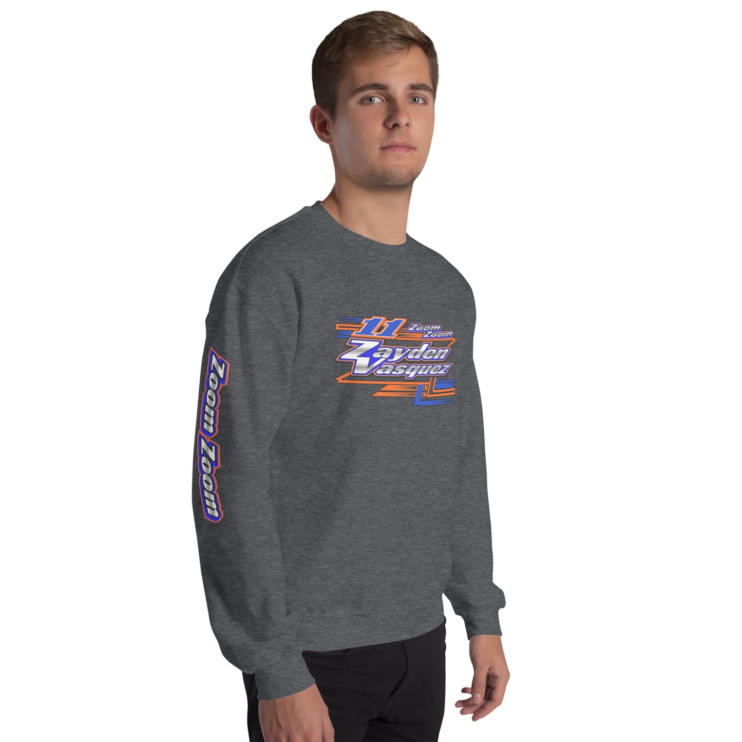 Zayden Vasquez Adult Crewneck Sweatshirt