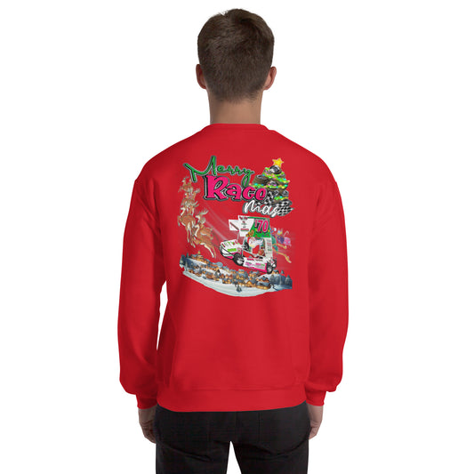 RJo Racing Christmas 2024 Adult Crewneck Sweatshirt