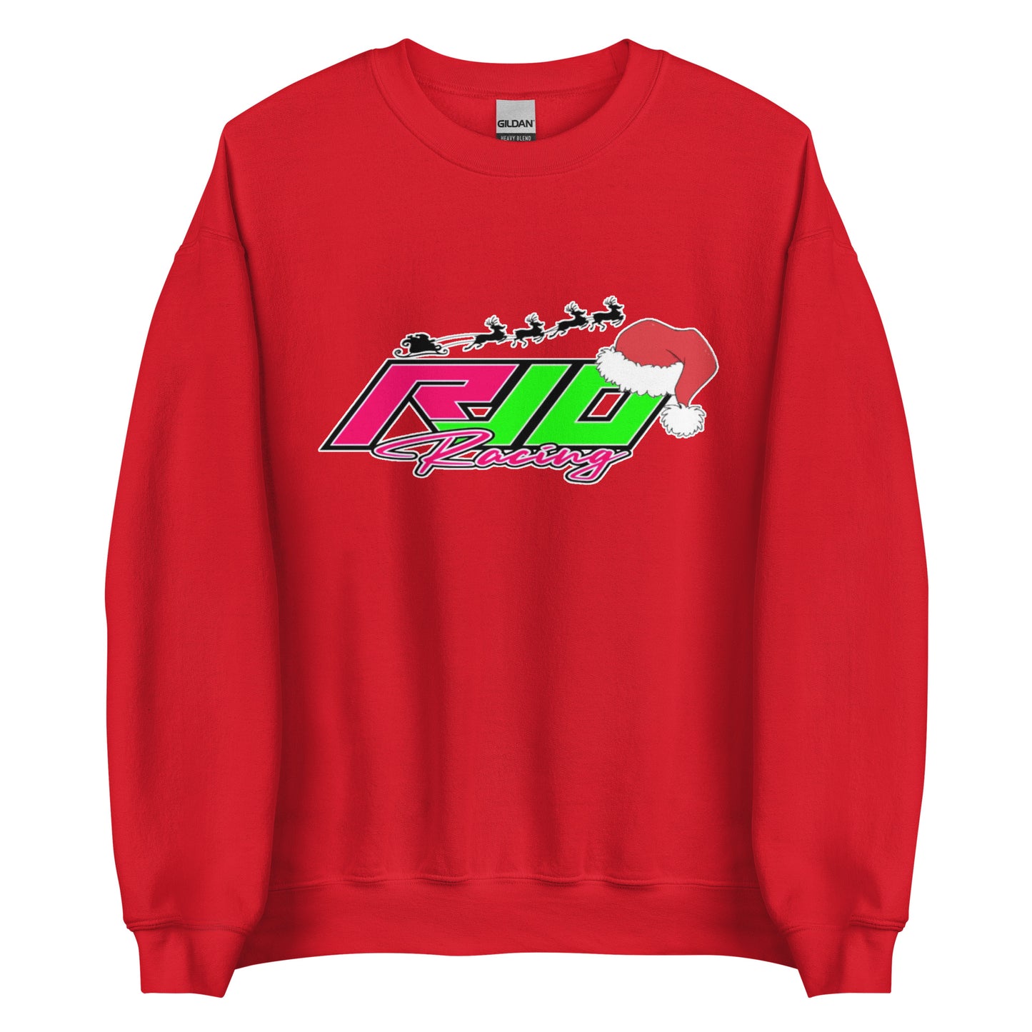 RJo Racing Christmas 2024 Adult Crewneck Sweatshirt