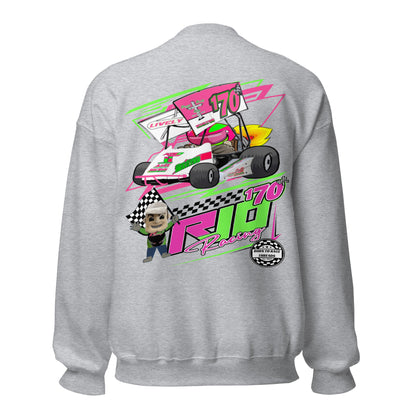 RJo Racing Cartoon Adult Crew Sweatshirt