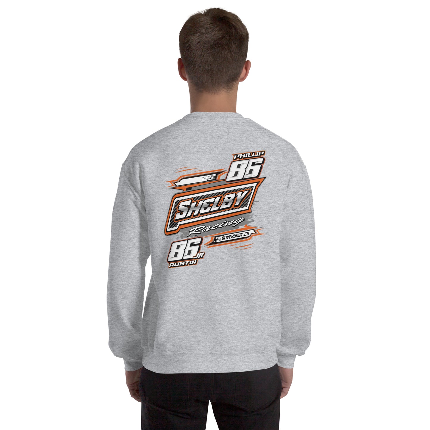 Shelby Racing Adult Crewneck Sweatshirt