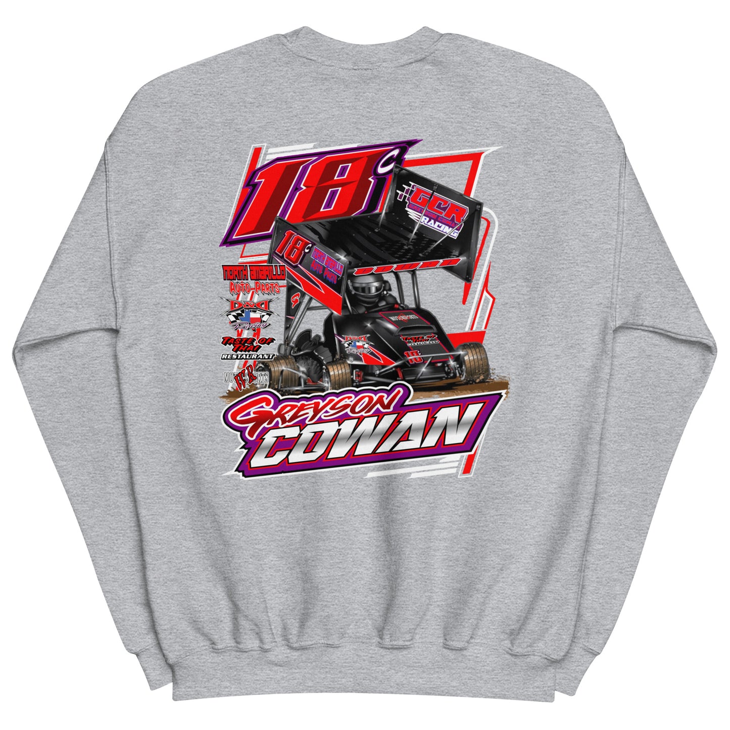 Greyson Cowan Adult Crewneck Sweatshirt