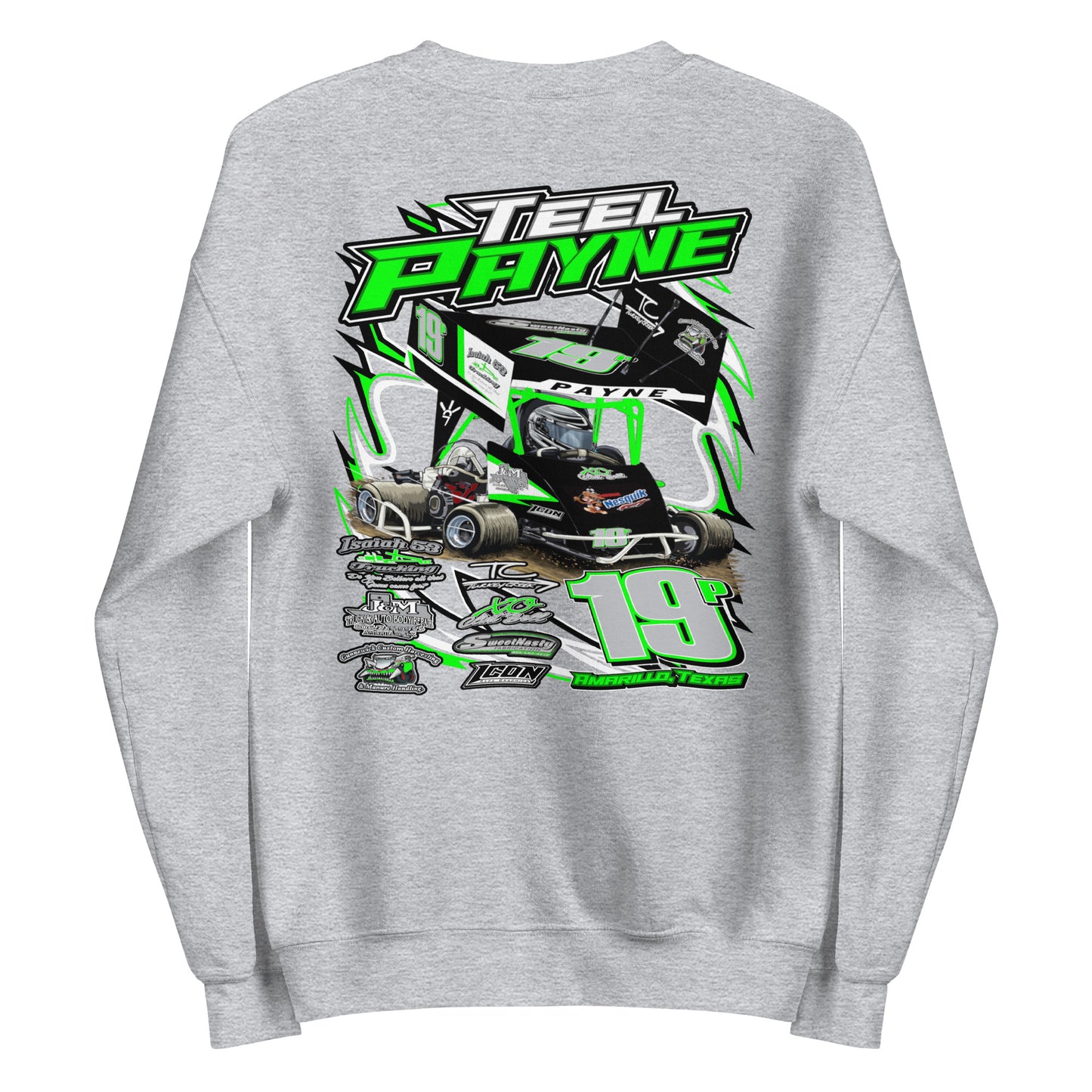 Teel Payne Adult Crewneck Sweatshirt