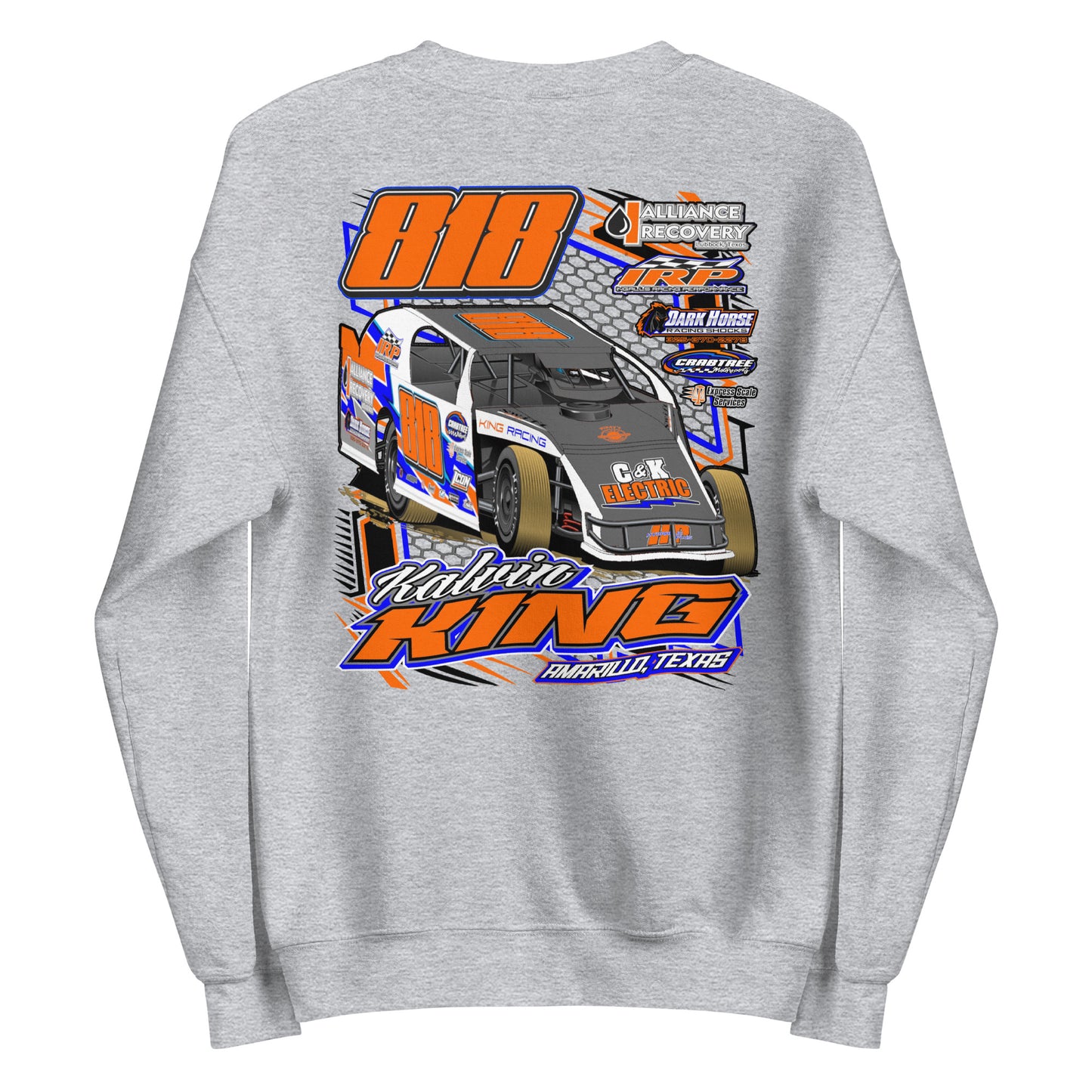 Kalvin King Adult Crewneck Sweatshirt