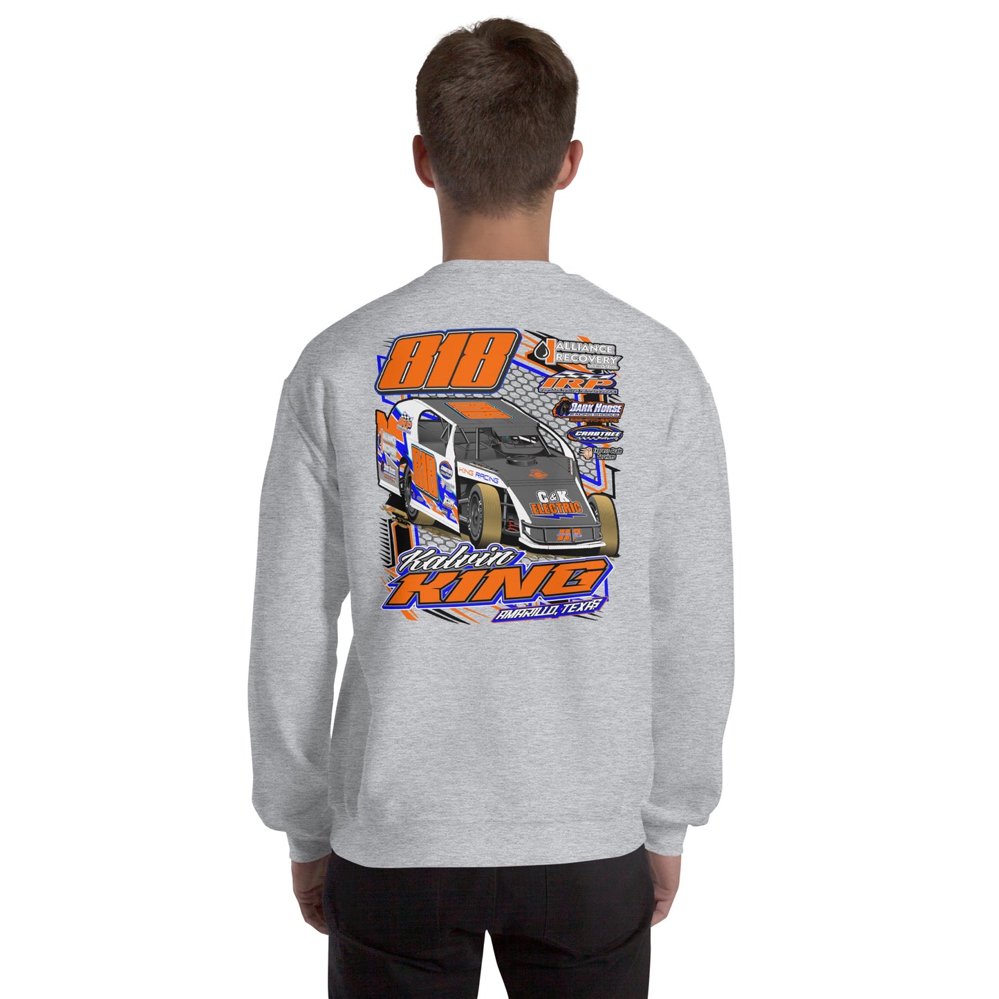 Kalvin King Adult Crewneck Sweatshirt