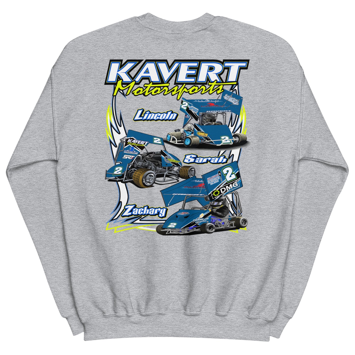 Kavert Motorsports 2024 Adult Crewneck Sweashirt