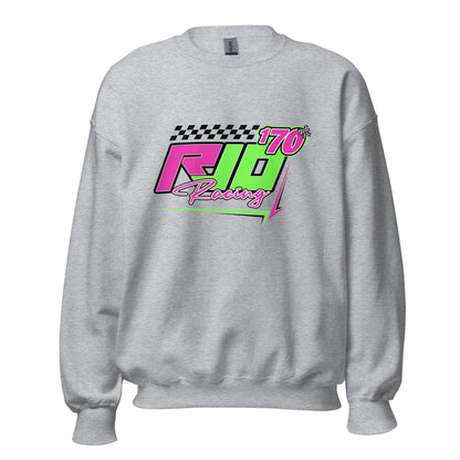 RJo Racing Cartoon Adult Crew Sweatshirt
