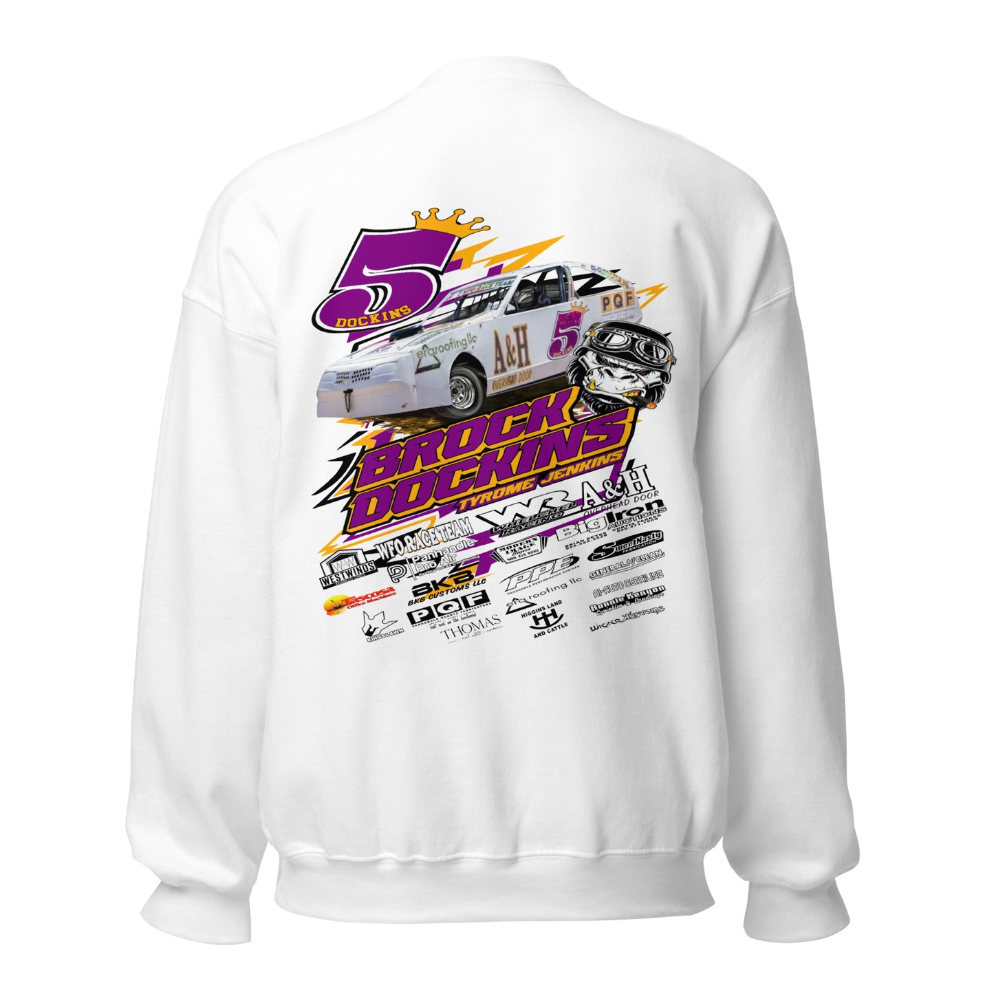 Brock Dockins Adult Crew Sweatshirt