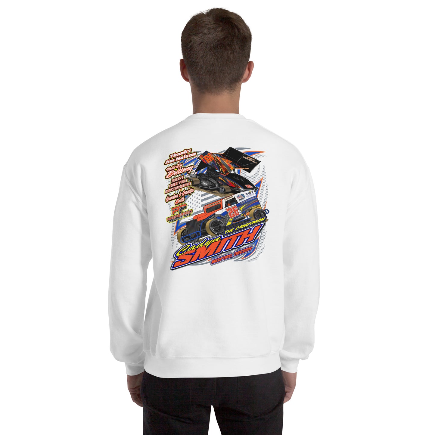 Cadyn Smith "The Candyman" Adult Crew Sweatshirt