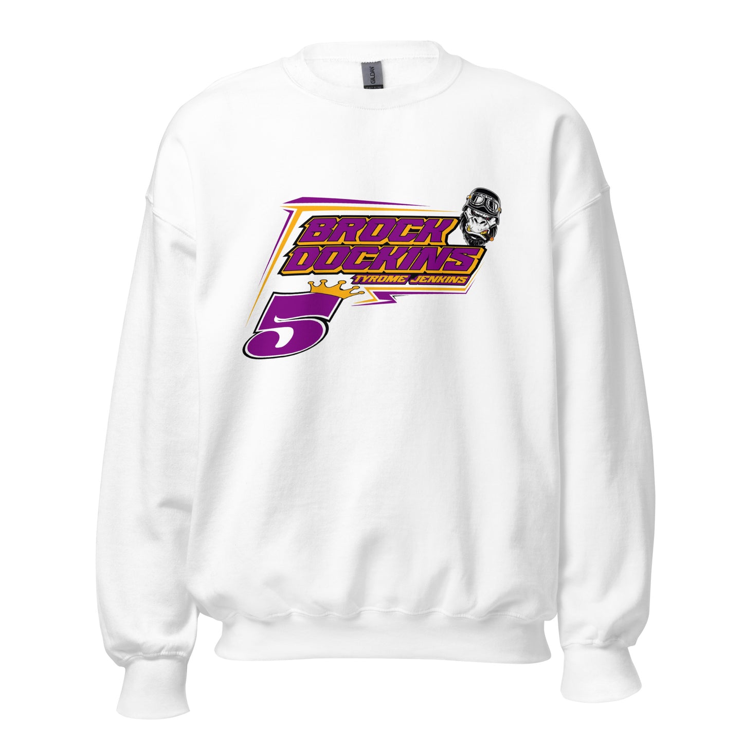 Brock Dockins Adult Crew Sweatshirt