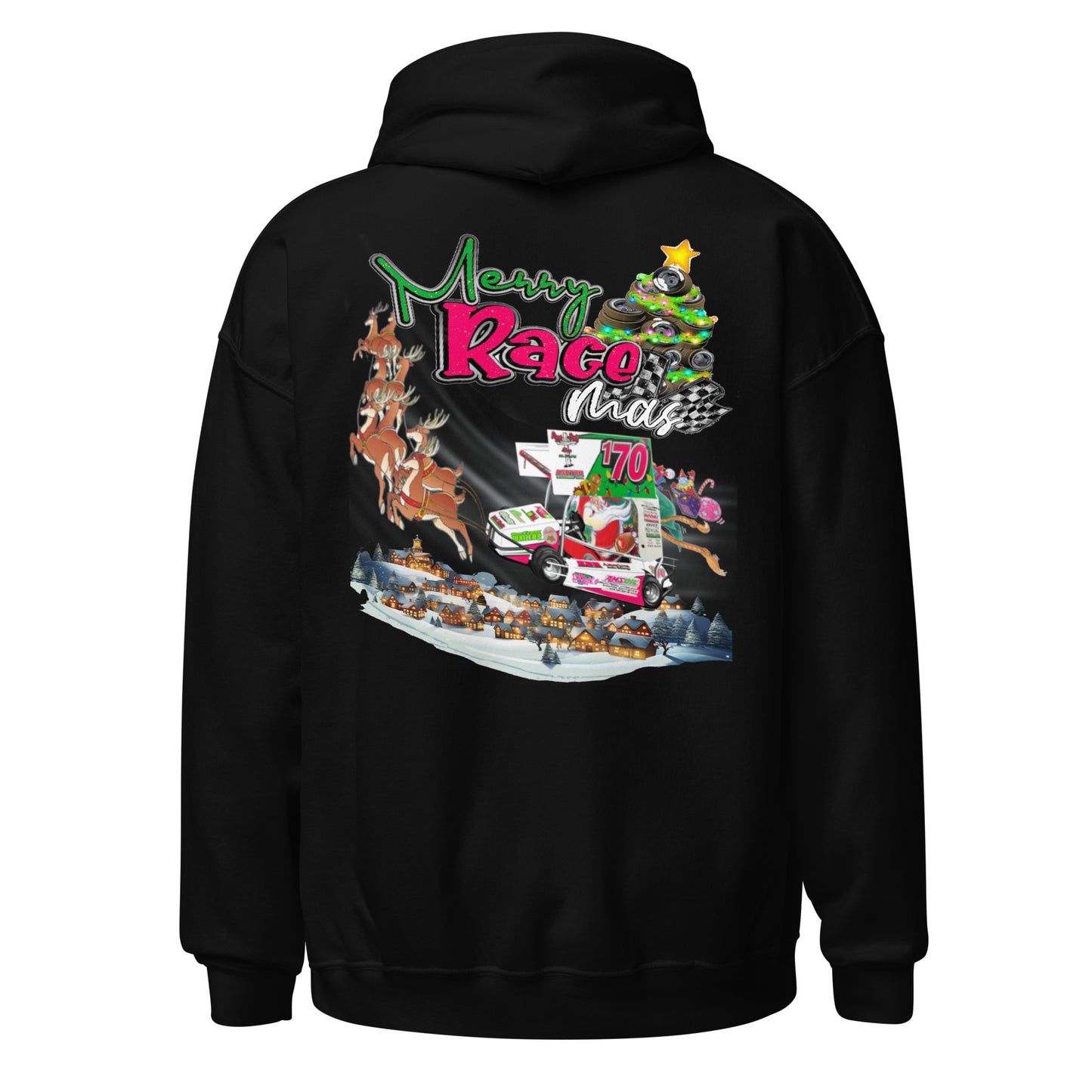 RJo Racing Christmas 2024 Adult Hoodie Sweatshirt