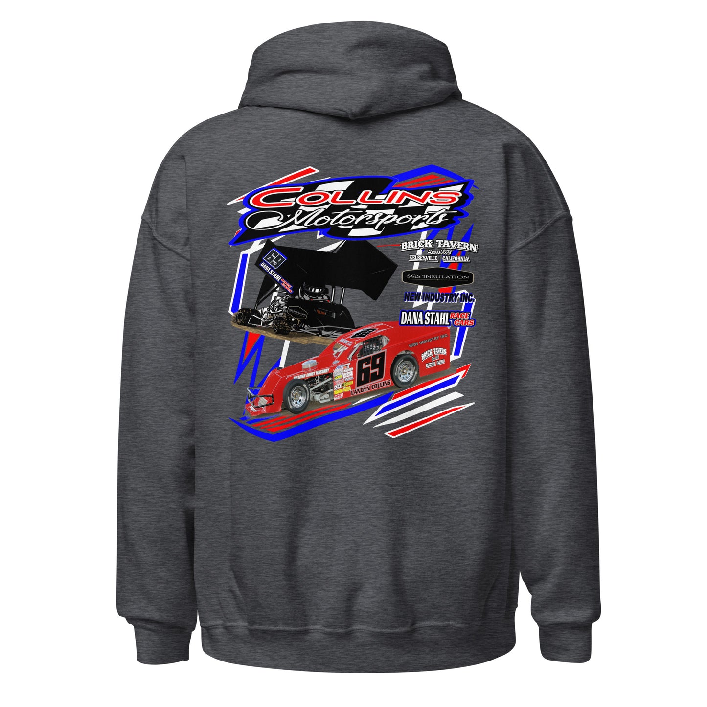 Collins Motorsports Adult Hoodie Sweatshirt