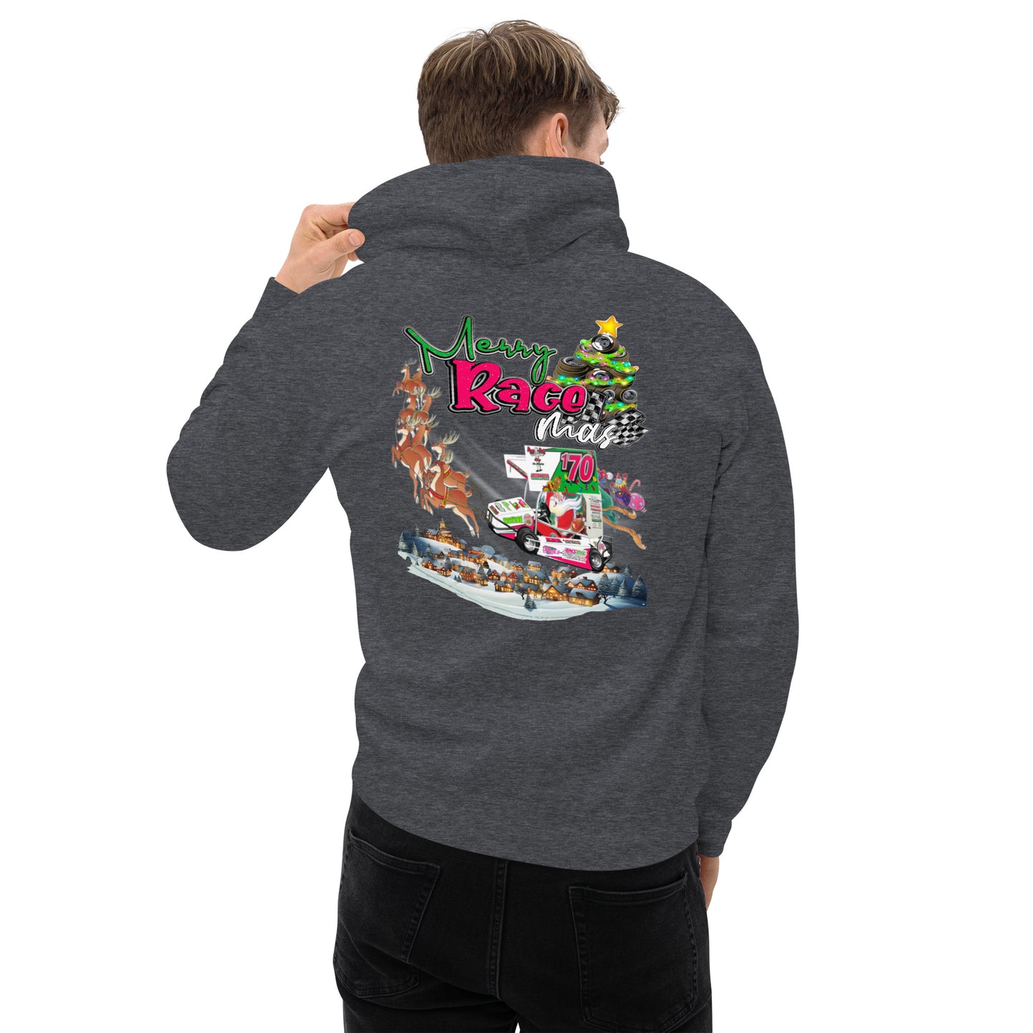 RJo Racing Christmas 2024 Adult Hoodie Sweatshirt