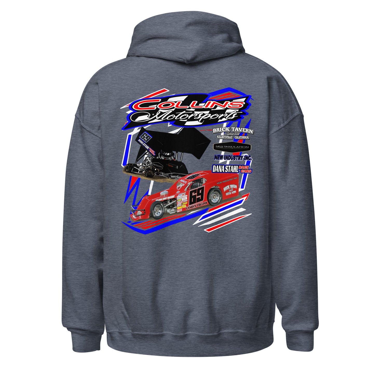 Collins Motorsports Adult Hoodie Sweatshirt