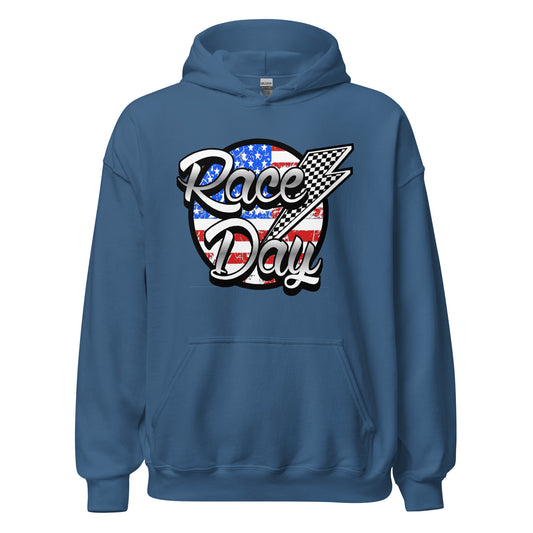 Race Day Adult Hoodie