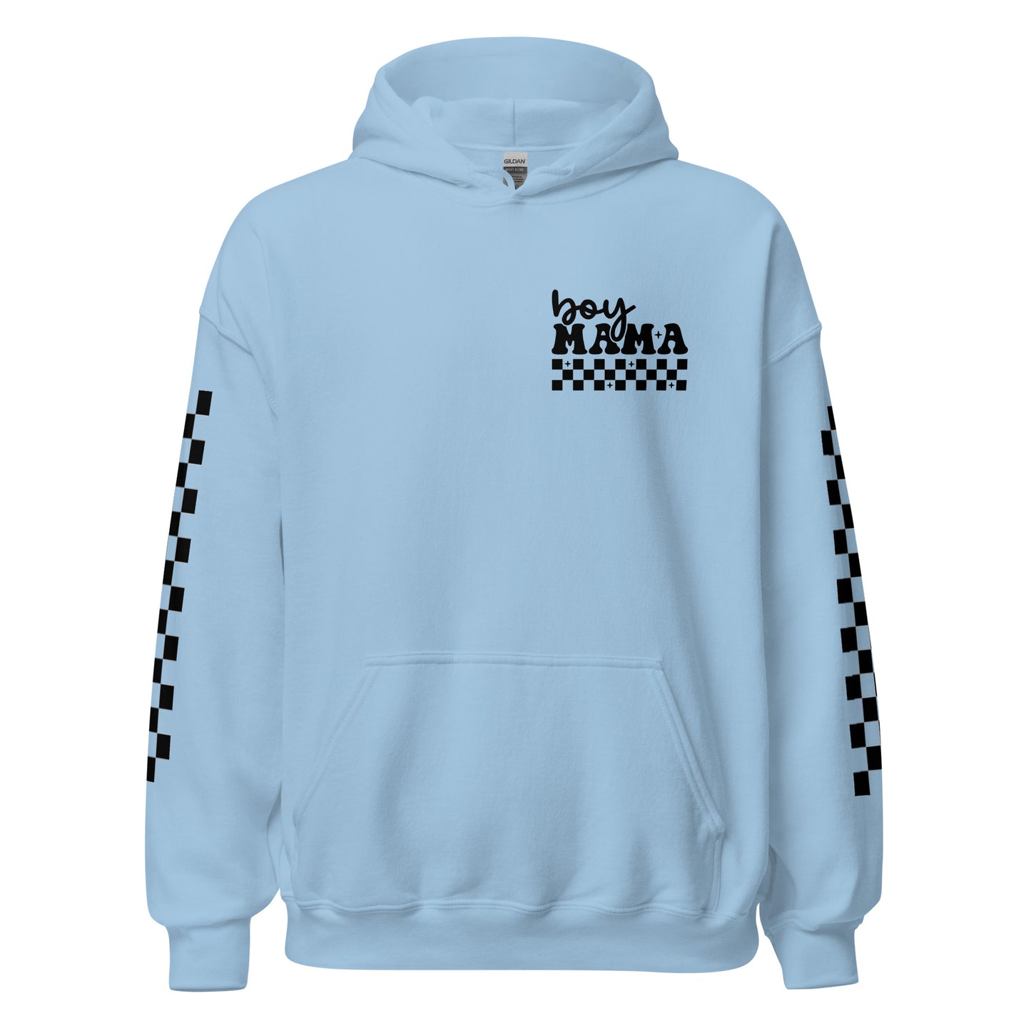 Boy Mama Adult Hoodie Sweatshirt