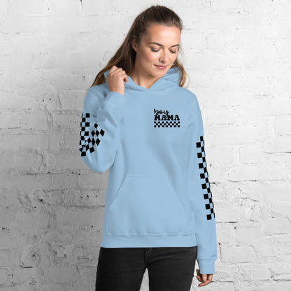 Boy Mama Adult Hoodie Sweatshirt