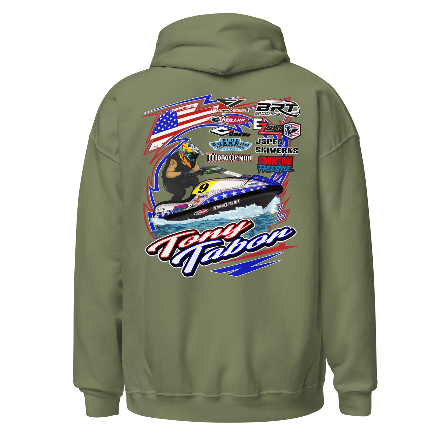 Tony Tabor Adult Hoodie Sweatshirt