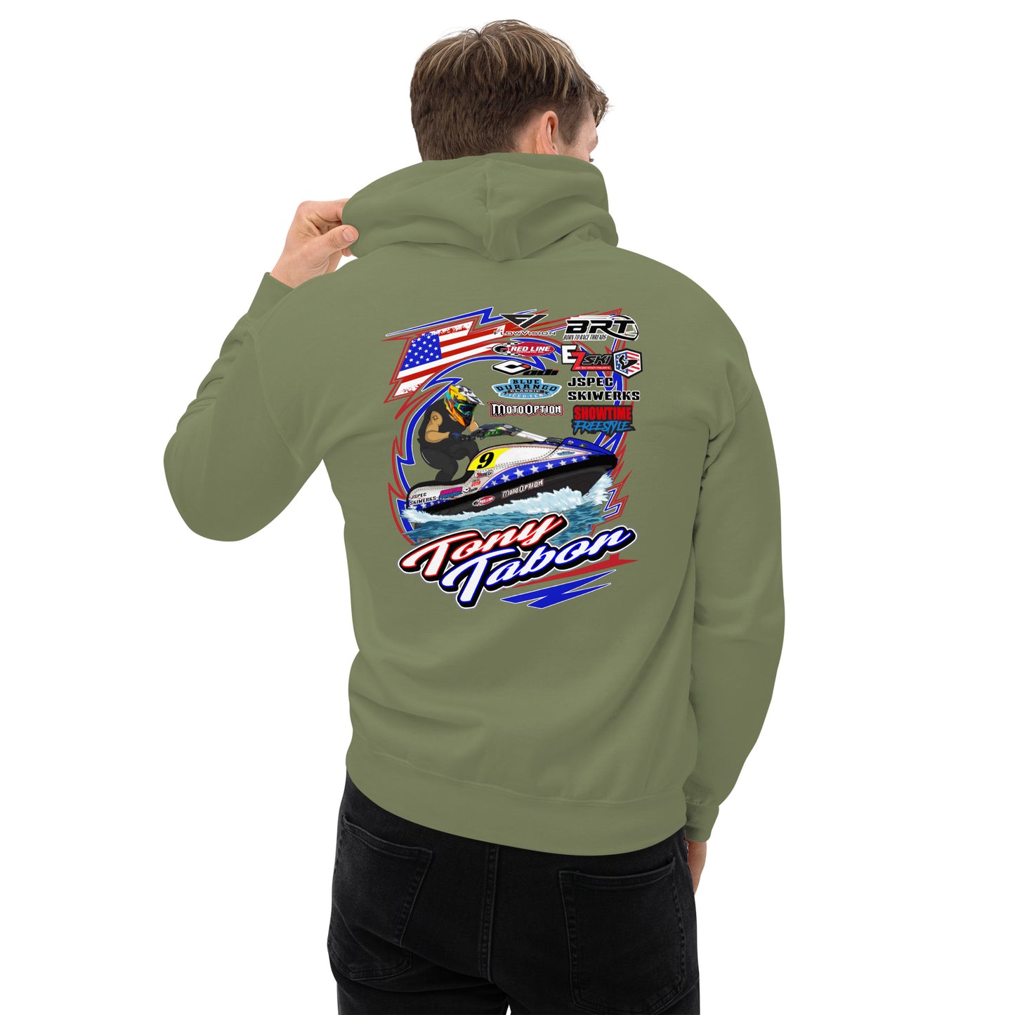 Tony Tabor Adult Hoodie Sweatshirt