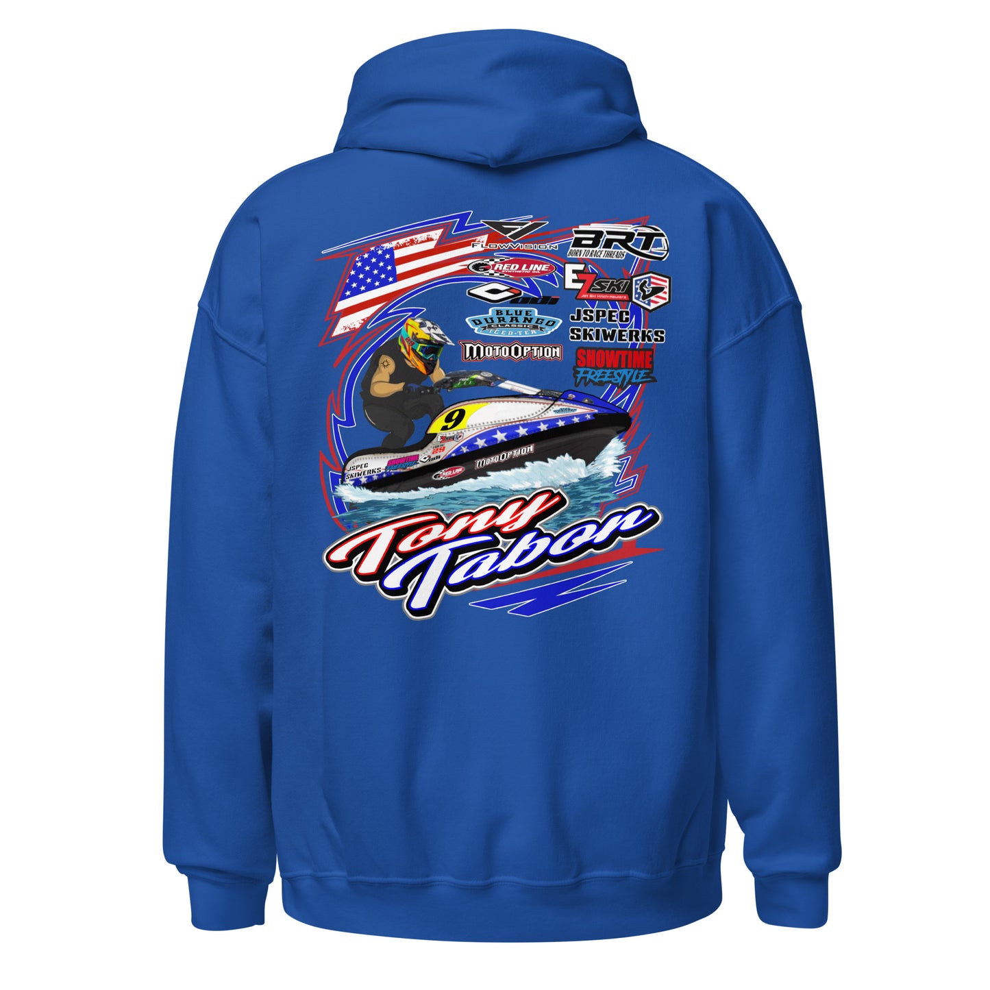 Tony Tabor Adult Hoodie Sweatshirt