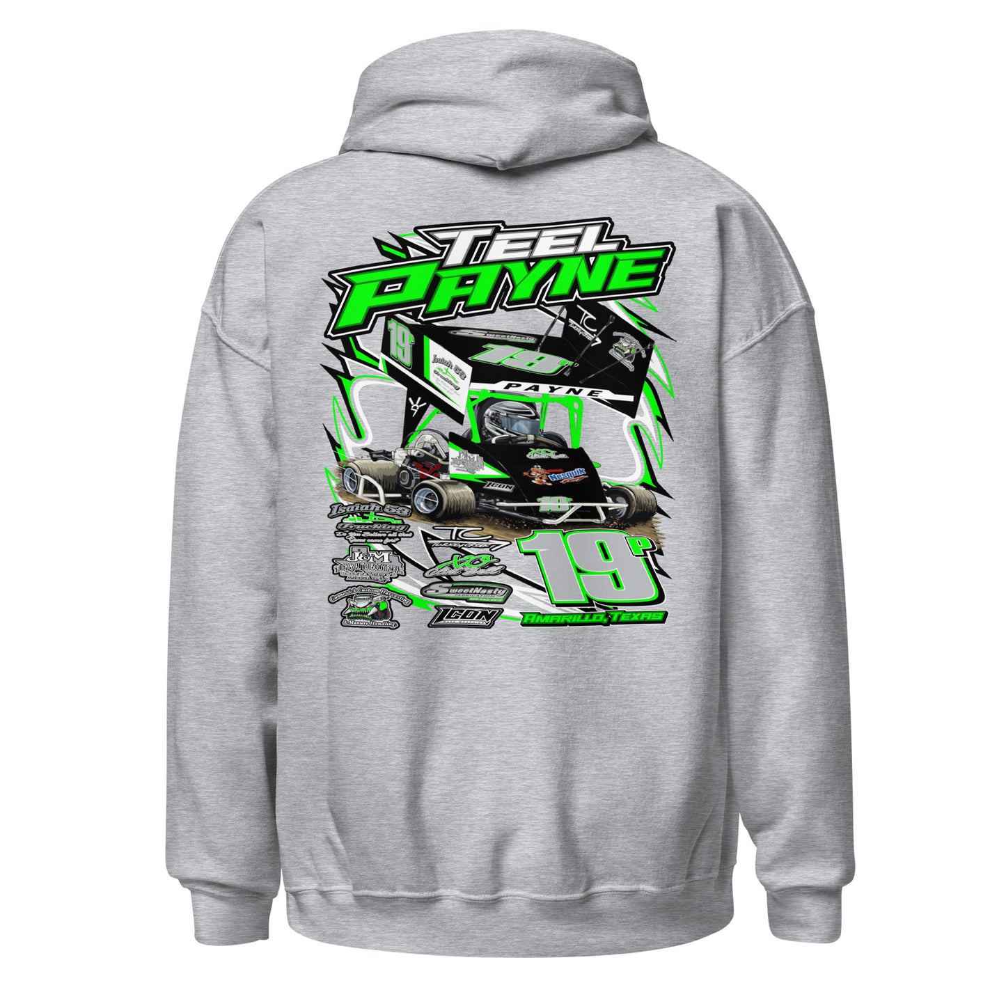 Teel Payne Adult Hoodie Sweatshirt