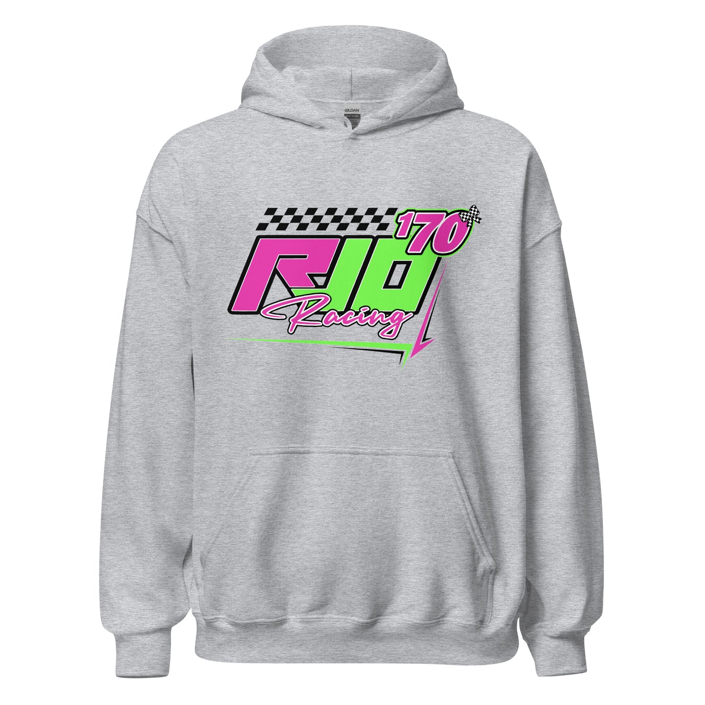 RJo Racing Cartoon Adult Hoodie Sweatshirt