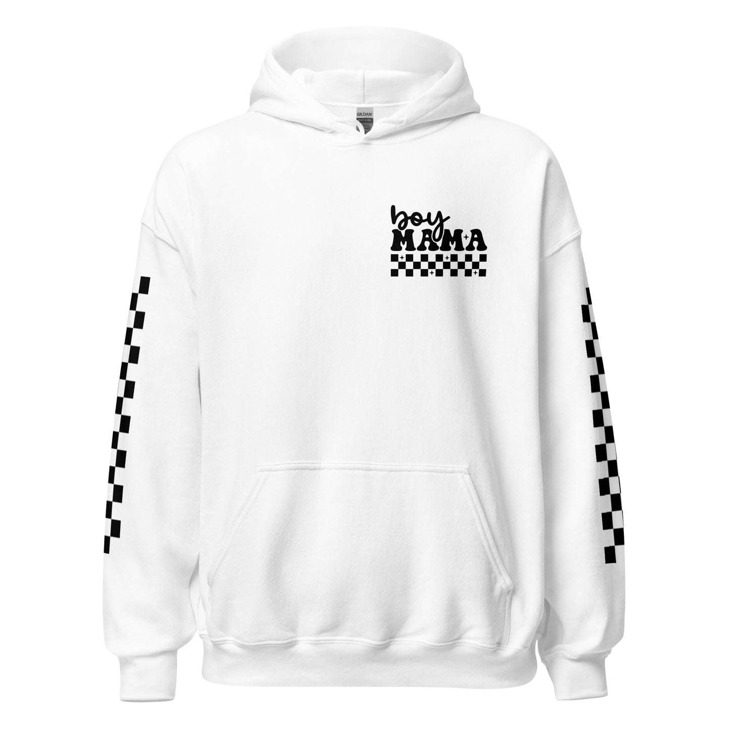 Boy Mama Adult Hoodie Sweatshirt