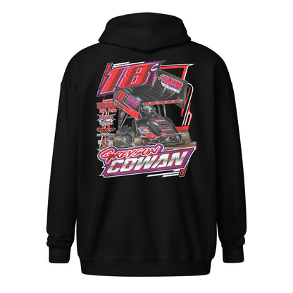 Greyson Cowan Adult Zip Hoodie