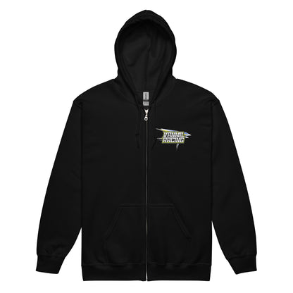 Vanmil Three Car design Zipper Hoodie