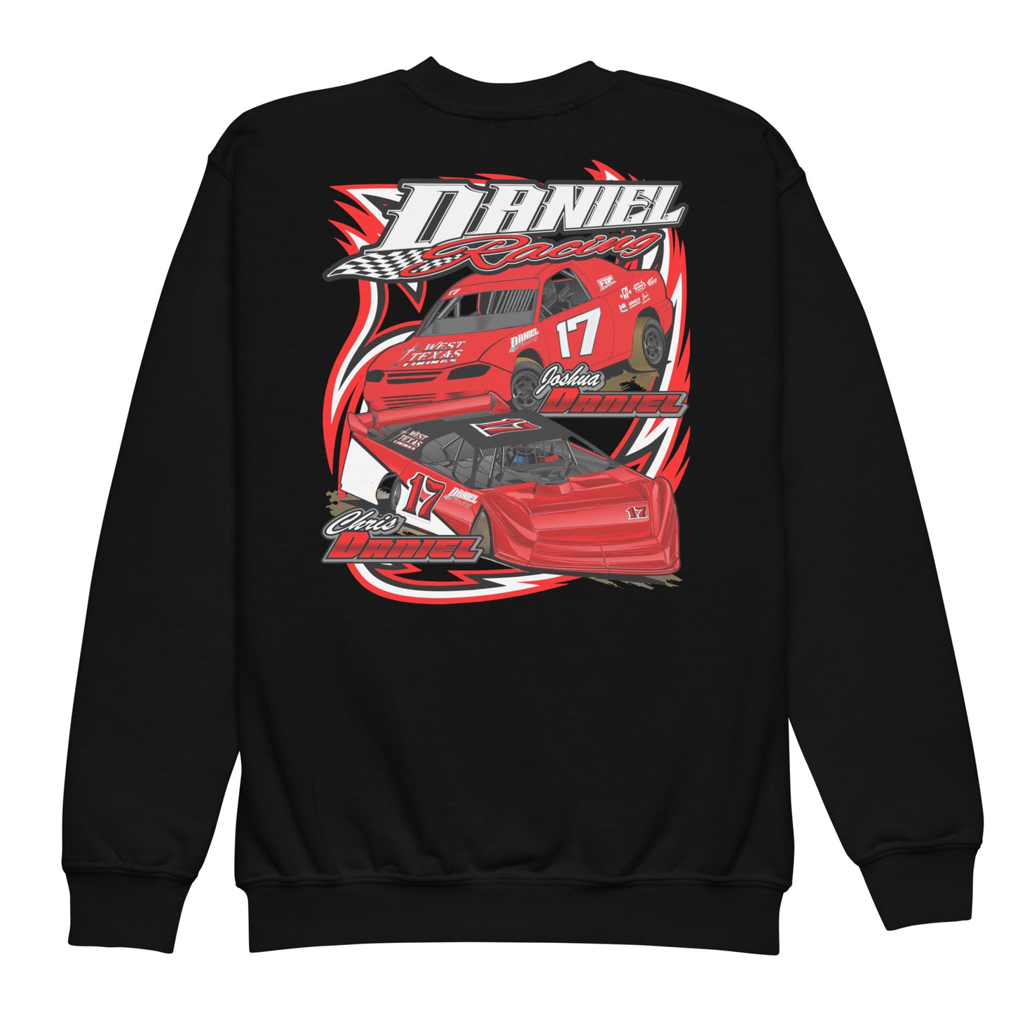 Daniel Racing Kids Crewneck Sweatshirt