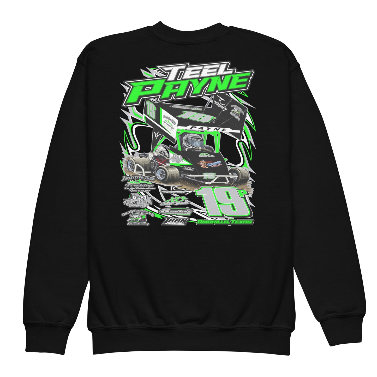 Teel Payne Kids Crewneck Sweatshirt