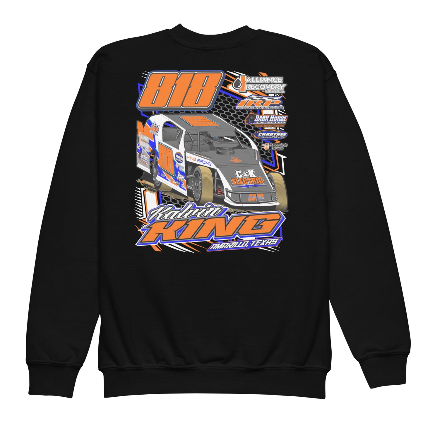 Kalvin King Kids Crewneck Sweatshirt