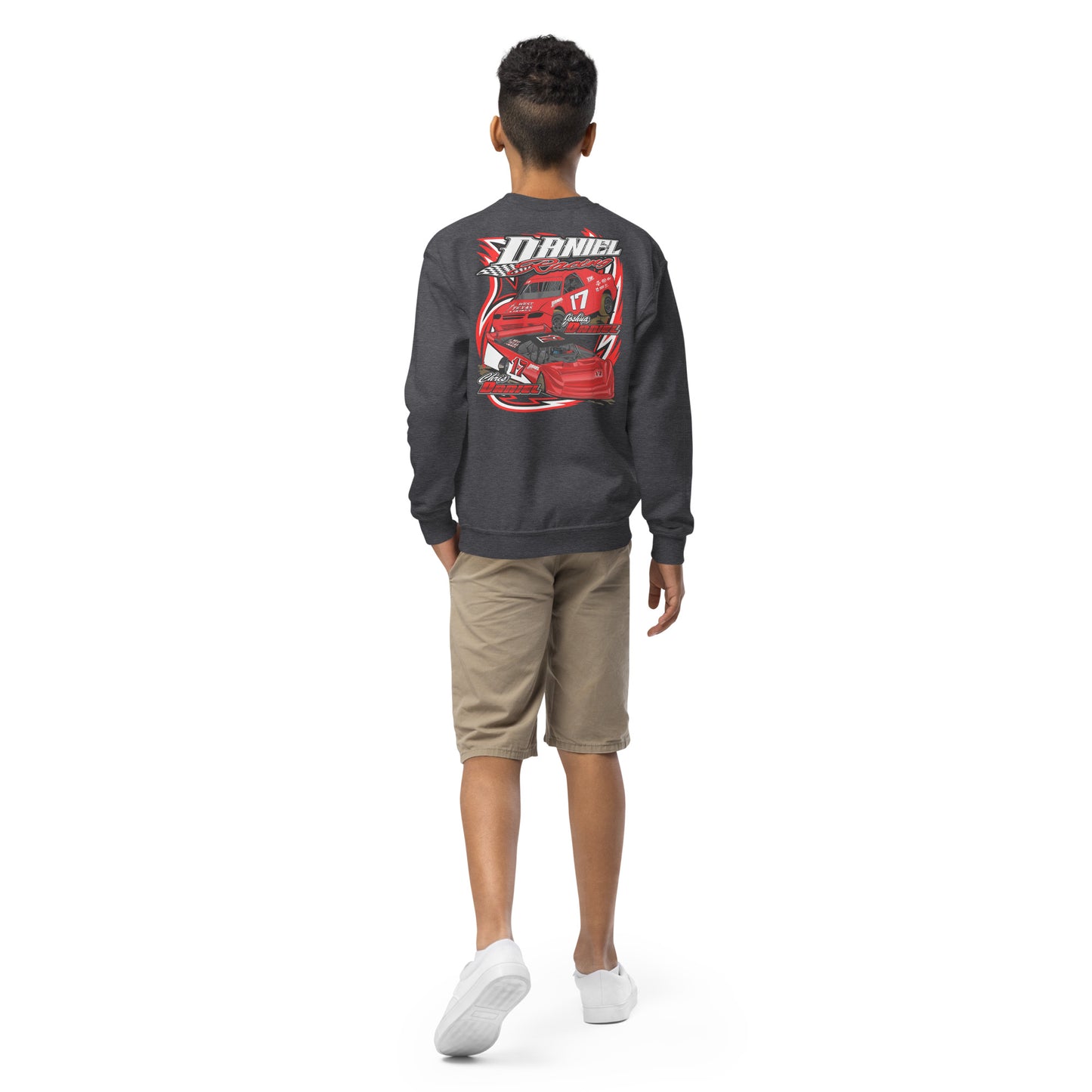 Daniel Racing Kids Crewneck Sweatshirt