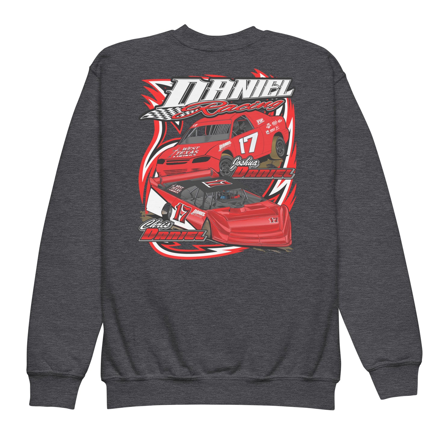 Daniel Racing Kids Crewneck Sweatshirt