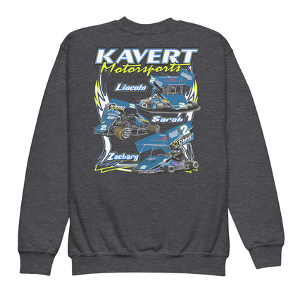 Kavert Motorsports 2024 Kids Crewneck Sweatshirt