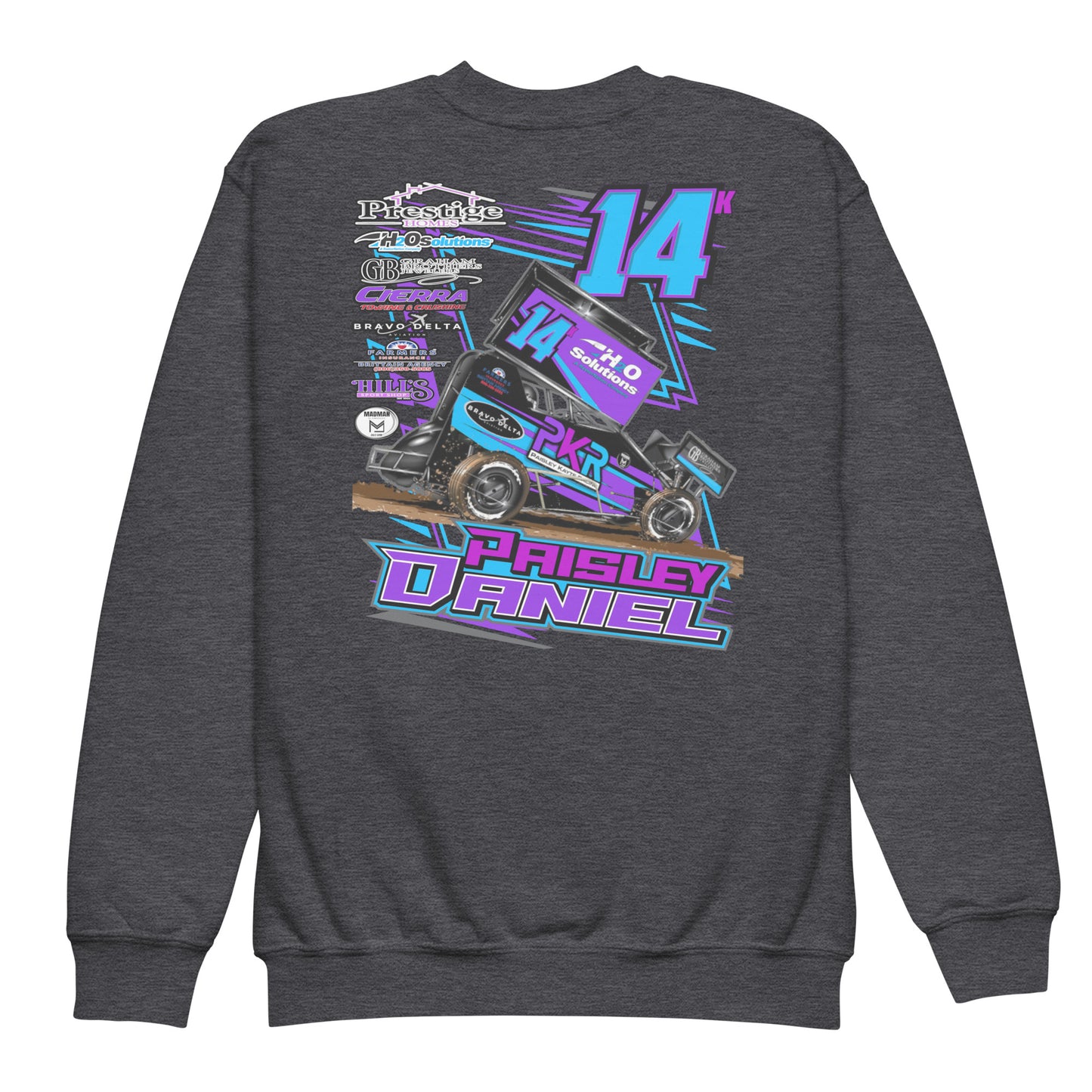 Paisley Daniel Kids Crewneck Sweatshirt