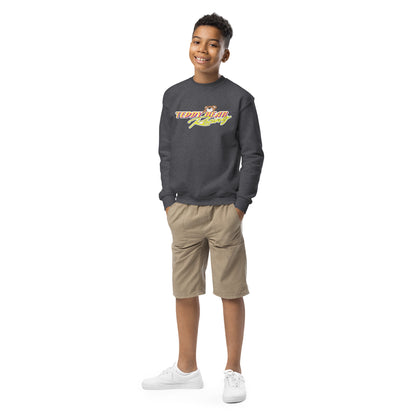 Josh King Teddy Bear Kids Crew Neck Sweatshirt