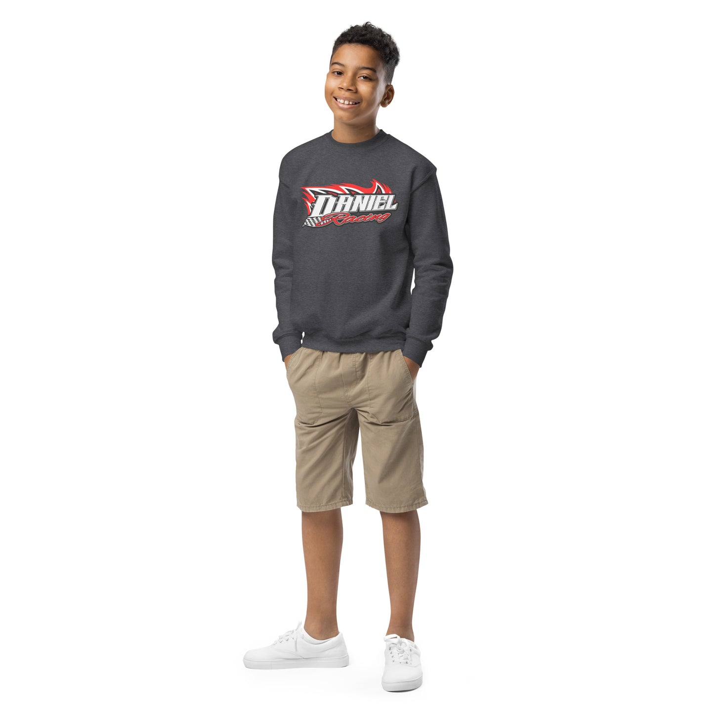 Daniel Racing Kids Crewneck Sweatshirt