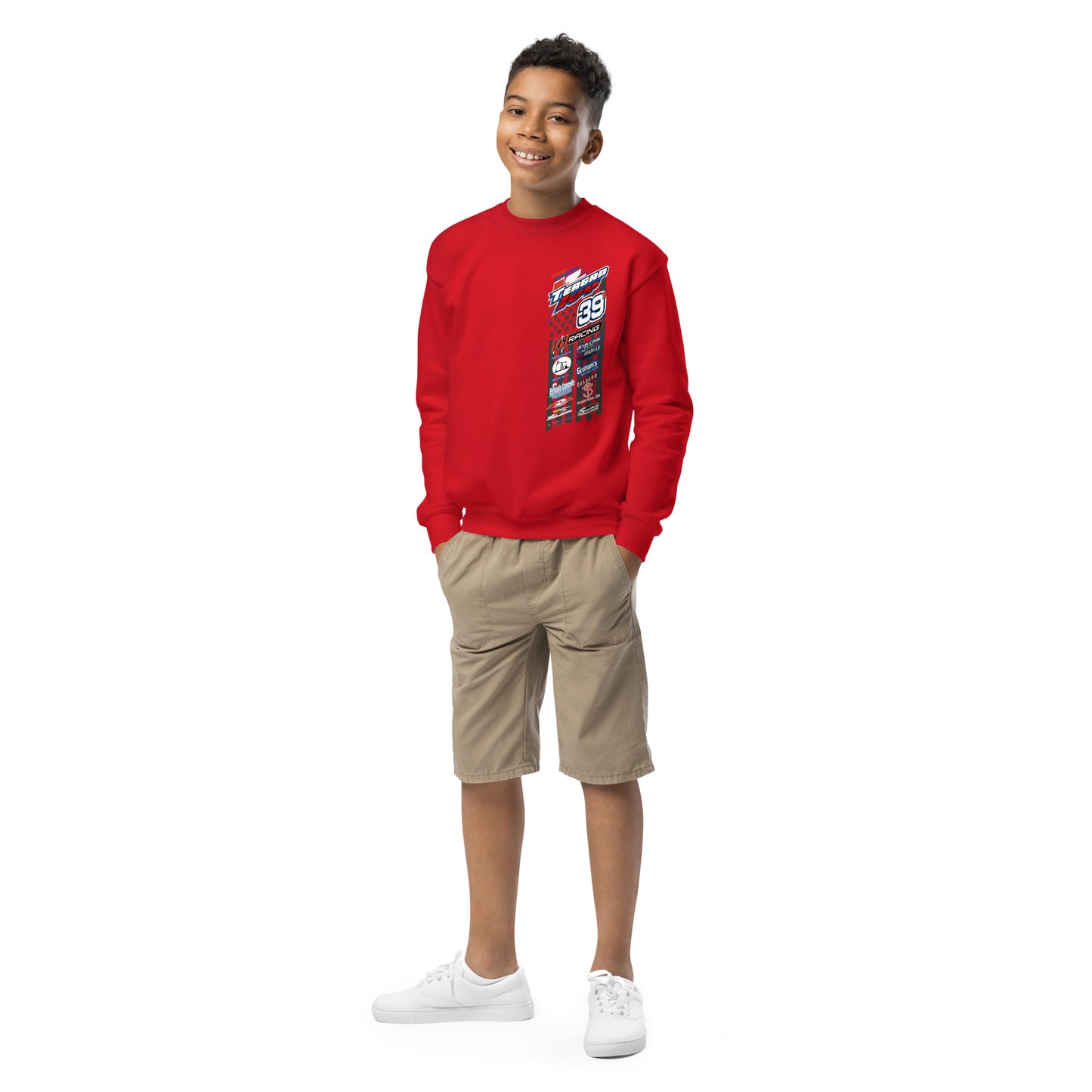 Teagan Ivy Kids Crewneck Sweatshirt