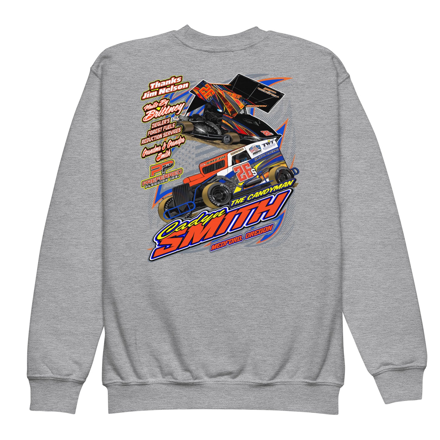 Cadyn Smith Kids Crew Sweatshirt