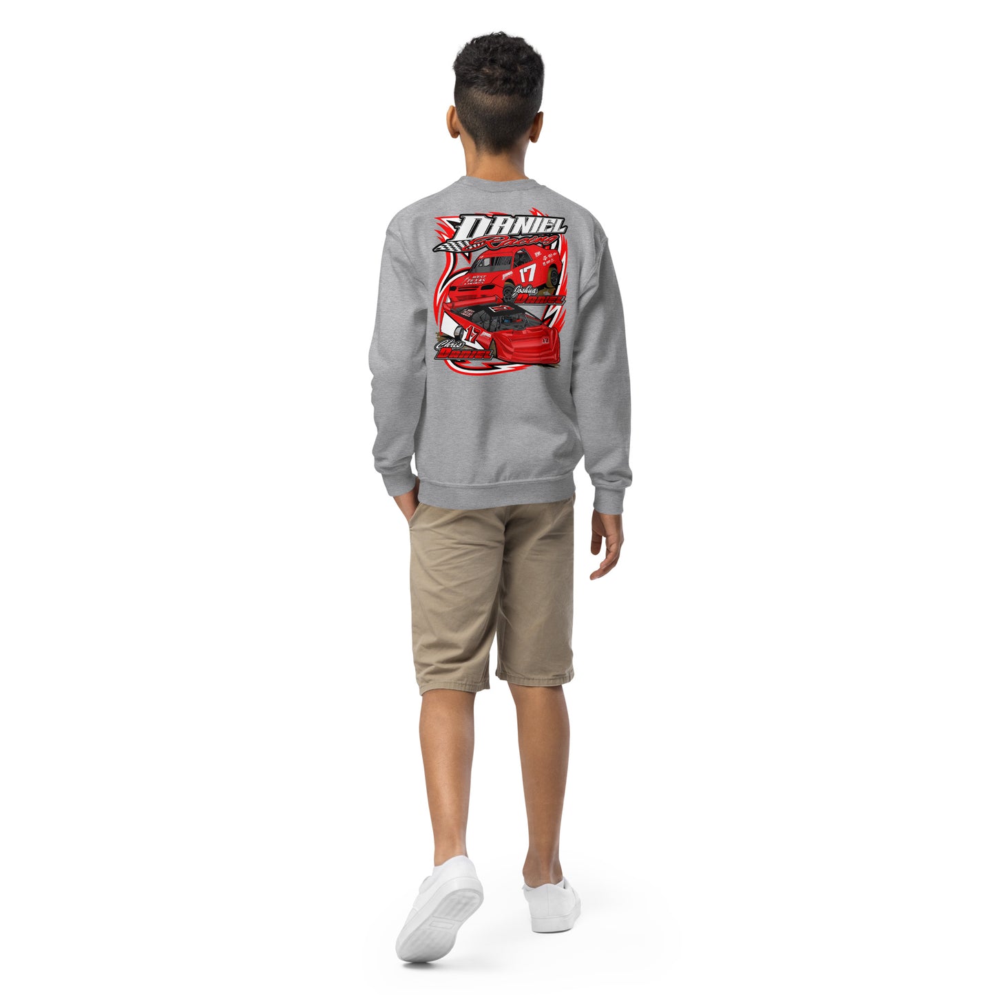 Daniel Racing Kids Crewneck Sweatshirt