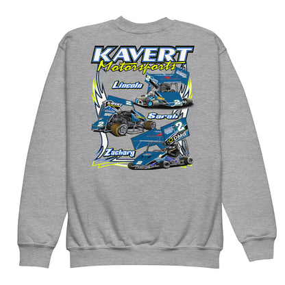 Kavert Motorsports 2024 Kids Crewneck Sweatshirt